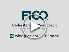 What Goes Into FICO Scores video thumbnail